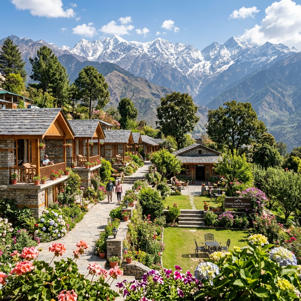 Cozy boutique resort in the hills